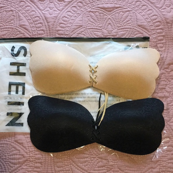 Lace Up Self Adhesive Bra - Picture 1 of 10